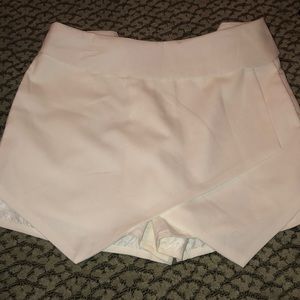 White Skort